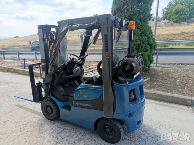 Мотокар Yale Мотокар Yale ИЗРАВНИТЕЛ , ТРИПЛЕКС, 4.7м АВТОМАТ, снимка 5 - Индустриална техника - 51605362