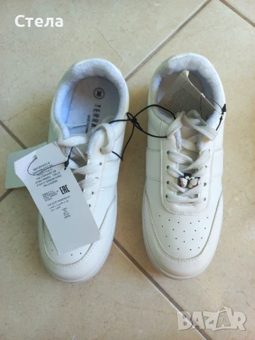 TERRANOVA дамски/детски маратонки, бели, нови с етикет, снимка 6 - Детски маратонки - 47215789