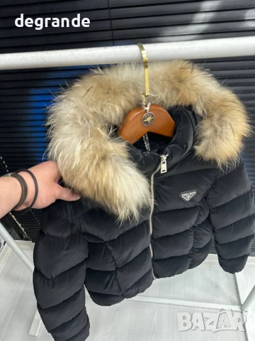 НАМАЛЕНО Най-висок клас дамско яке PRADA ВИДЕО НА МОДЕЛА, снимка 4 - Якета - 51346276