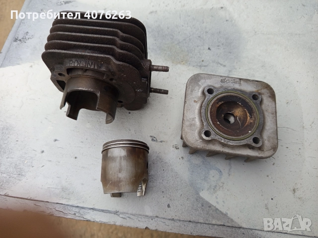 Продавам цилиндър и бутало PoLini за Piaggio NRG, снимка 3 - Части - 52571037