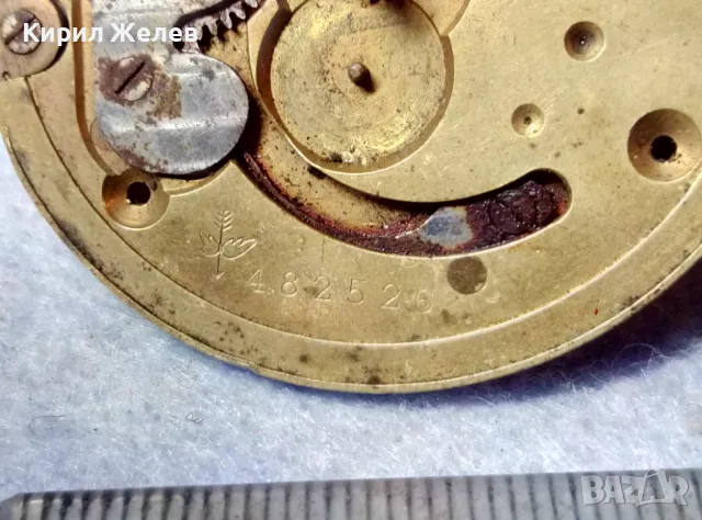 SHEFFIELD J.G. GRAVES МЕХАНИЗЪМ от СТАР РЯДЪК КОЛЕКЦИОНЕРСКИ ДЖОБЕН ЧАСОВНИК АНГЛИЯ 34544, снимка 4 - Антикварни и старинни предмети - 48553666