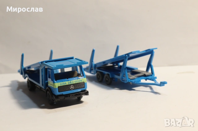 WIKING H0 1/87 MERCEDES BENZ АВТОВОЗ КАМИОН МОДЕЛ КОЛИЧКА, снимка 4 - Колекции - 53607089