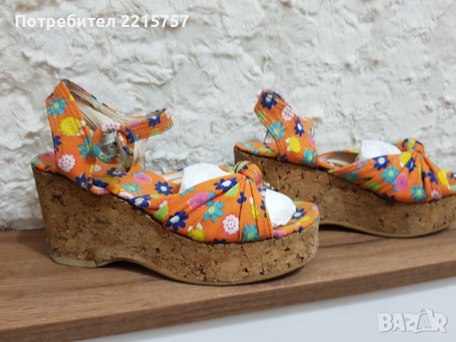 Сандали и чешхли от плат.Италия, снимка 4 - Сандали - 38086126