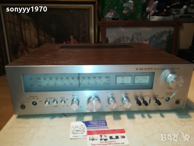SCOTT R326 RECEIVER-MADE IN USA 111221137, снимка 2 - Ресийвъри, усилватели, смесителни пултове - 35102697