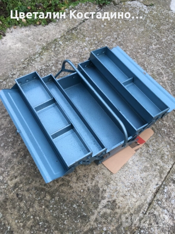 немски метален куфар за инструменти, снимка 10 - Куфари с инструменти - 52791585