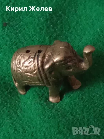Старо БРОНЗОВО СЛОНЧЕ - ПОСТАВКА за ИНДИЙСКИ АРОМАТНИ ПРЪЧИЦИ 34584, снимка 12 - Колекции - 39068348