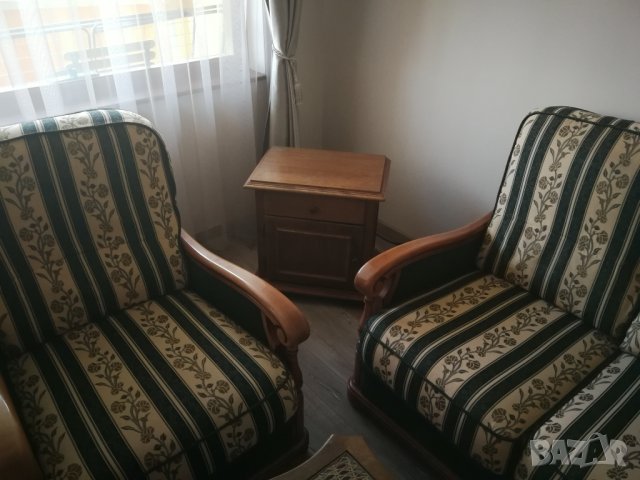 Френска Бутикова холова гарнитура , снимка 2 - Дивани и мека мебел - 43038630