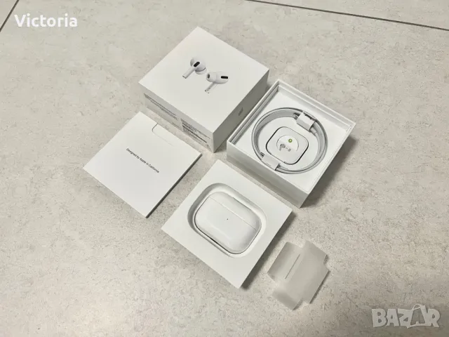 Оригинална кутия Apple Airpods Pro с кабел, снимка 1