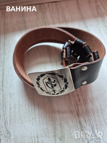 НОВ КОЛАН ОТ ЕСТЕСТВЕНА(ТИЛЕШКА) КОЖА 140/6см, снимка 2 - Колани - 53570667