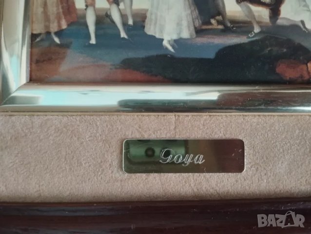 Картина с бароков мотив,репродукция, снимка 3 - Картини - 47555746