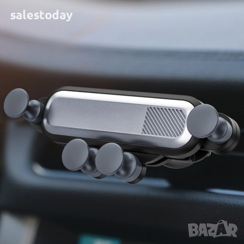 Стойка за телефон за кола за монтаж на въздуховодите, снимка 5 - Аксесоари и консумативи - 35431288