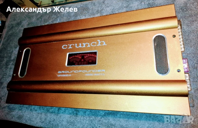 АВТОУСИЛВАТЕЛ Crunch GROUNDPOWER GP1500.4 4х185W@4Ohm, снимка 1