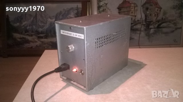 NETZGERAET 0-24VOLT-GERMANY-2N3771X2-ВНОС шВЕИЦАРИЯ, снимка 6 - Други - 27193326