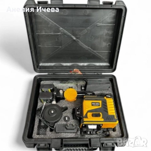 Лазерен нивелир с тринога CASE32 + Подарък многофункционална чанта за инструменти KKL103, снимка 8 - Измервателни инструменти - 52036010