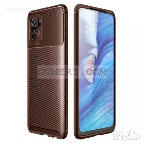 Xiaomi Redmi Note 10 Карбонов Удароустойчив Гръб, снимка 9 - Калъфи, кейсове - 32982521