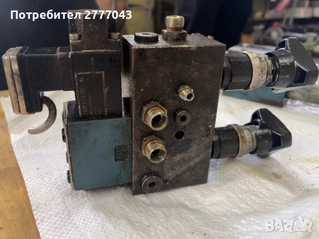 Хидравличен разпределител ARBURG с електромагнит Bosch – 110V, индустриален клапан