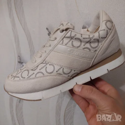 CALVIN KLEIN TEA номер 38 маратонки. сникърси. обувки , снимка 6 - Маратонки - 48561442