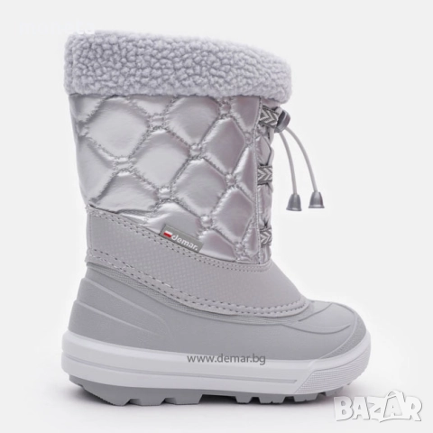69лв „DEMAR“: Нови Бебе и Детски ботуши / апрески Естествена вълна. FURRY СИВ, снимка 4 - Детски боти и ботуши - 51687083