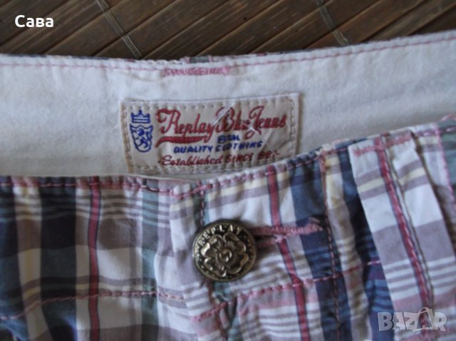 Къси панталони REPLAY, SCOTCH   мъжки,С-М, снимка 6 - Къси панталони - 26241107
