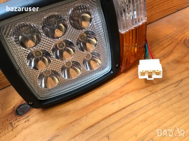 Нов Фар Трактор с Мигач-Халоген за МПС -L+R (1036) к-т, снимка 14 - Аксесоари и консумативи - 31909072