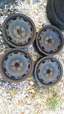 железни джанти 14 цола 5 х 100, снимка 1