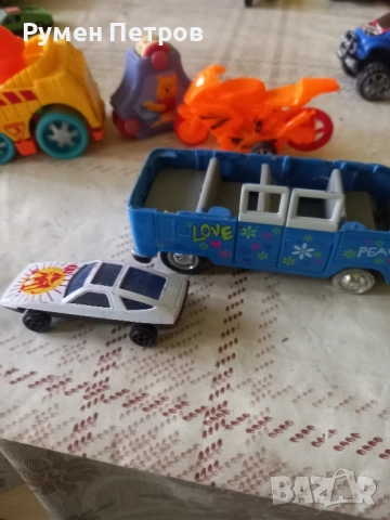 Ретро играчки, автомобили, 13 броя., снимка 9 - Коли, камиони, мотори, писти - 51925538