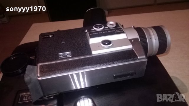 ПОРЪЧАН-canon 518sv super8-made in japan-внос франция, снимка 14 - Камери - 26761142