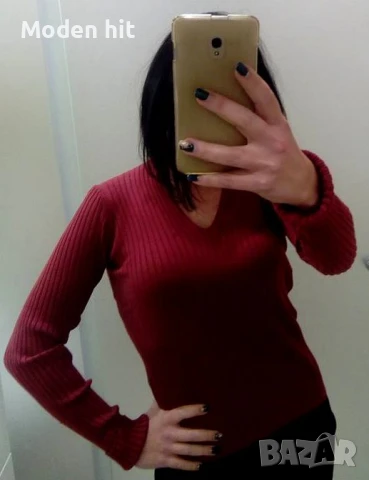 Дамски блузи с дълъг ръкав нови и отлични, снимка 4 - Блузи с дълъг ръкав и пуловери - 20063286