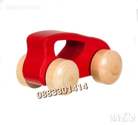 Дървена количка Кола от дърво , снимка 3 - Коли, камиони, мотори, писти - 39880904