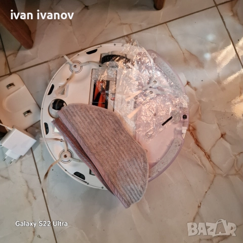 Робот прахосмукачка Xiaomi Mi Robot Vacuum Mop Essential, с Wi fi ,Клас A+++, снимка 6 - Прахосмукачки - 51475607