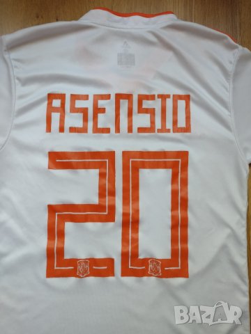 #20 Asensio / ADIDAS / Детска футболна тениска на Испания - ръст до 146см., снимка 11 - Детски тениски и потници - 37023136