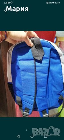 Нова синя раничка с множество джобчета и стабилни дръжки за спорт или за детска количка , снимка 2 - Други ценни предмети - 33030303