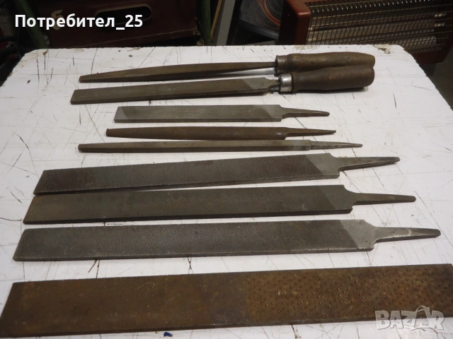 9 бр. шлосерски пили