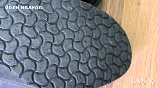 Кожени високи обувки с три велкро лепенки за широк крак,нови 48 номер, снимка 7 - Маратонки - 52243891