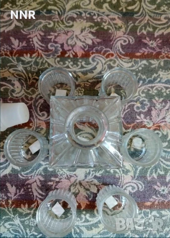 Ретро сервиз за алкохол, снимка 2 - Сервизи - 50997630