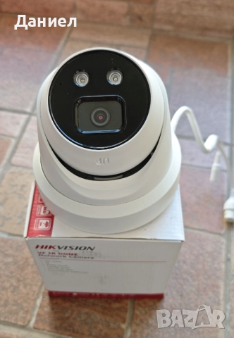8MP IP камера с микрофон Hikvision Acusense DS-2CD2386G2-IU, снимка 2 - IP камери - 51540272
