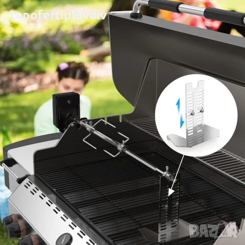 Електрически грил onlyfire Universal Barbecue Skewers,Гаранция, снимка 8 - Скари - 51337342