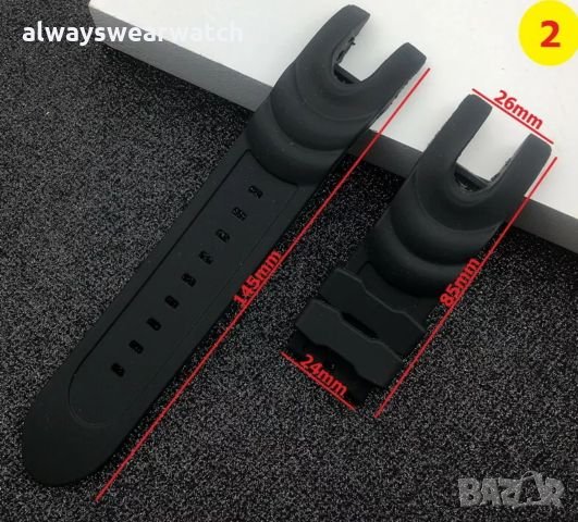 Каишки за часовници INVICTA / ИНВИКТА - ARMANI и ДРУГИ МАРКИ - Силиконови / Каучукови - ЧИСТО НОВИ!!, снимка 3 - Каишки за часовници - 28209561
