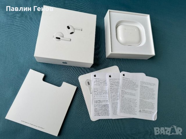Оригинални Слушалки Apple AirPods 3 Gen , А2564, снимка 1 - Bluetooth слушалки - 43898936