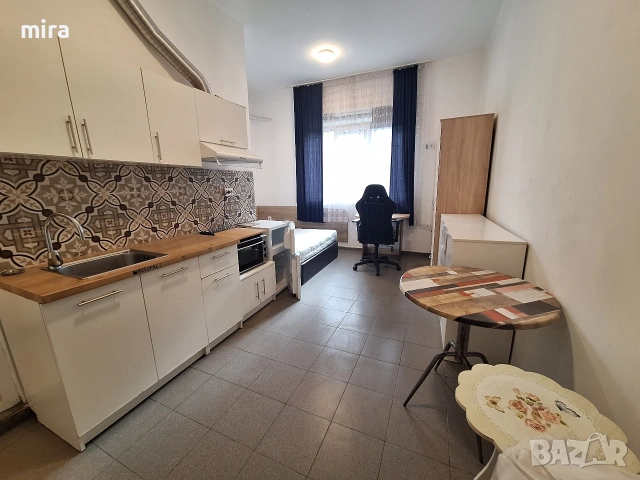 Топ място! Обзаведен 1 стаен апартамент Лозенец до метро Европейски съюз. тухла, юг