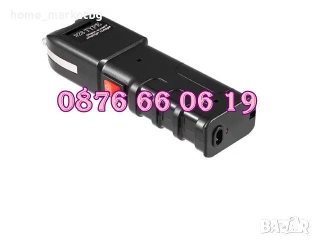 Много мощен електрошок 12000KV. Голям LED фенер с електрошок + калъф, снимка 2 - Екипировка - 50227598