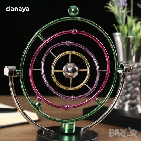 2227 Цветно антистрес махало Планета с орбити, снимка 3 - Декорация за дома - 33260721