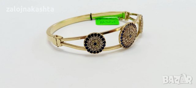 Златна гривна -11,35гр/14кр, снимка 3 - Гривни - 38206831