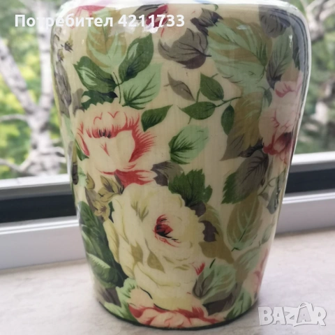 луксозна дилуксозна дизайнерска ваза НОВО