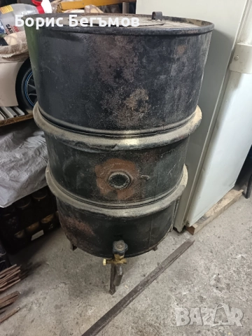 200 литров варел с кран и стойка, снимка 5 - Други стоки за дома - 52471031