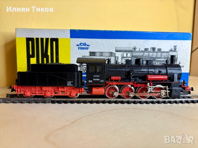 Парен локомотив PIKO H0 1:87 – BR 55 влак , снимка 5 - Влакчета, самолети, хеликоптери - 52795054