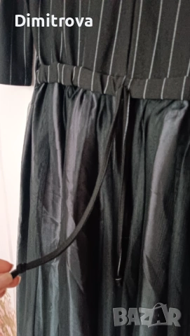 Екстравагантна дамска рокля с асиметрична кройка, снимка 3 - Рокли - 53223350