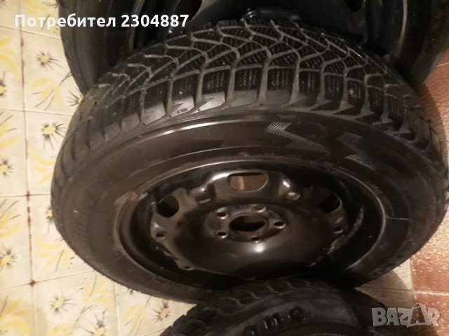 Зимни гуми 14"с джанти-VWPolo,Skoda,Seat., снимка 4 - Гуми и джанти - 27877291