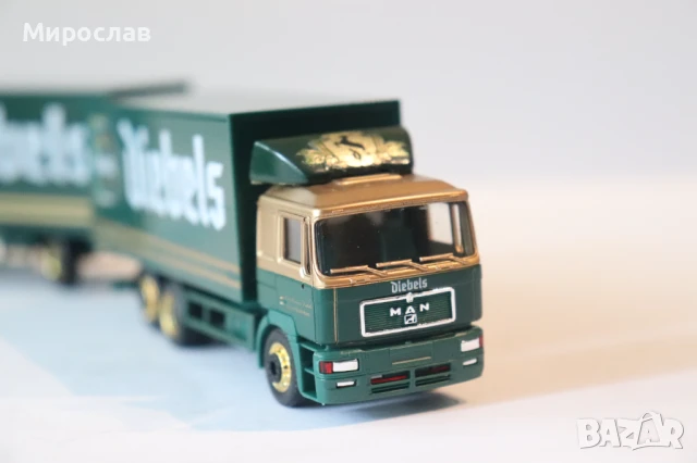 HERPA H0 1/87 MAN  TIR КАМИОН МОДЕЛ КОЛИЧКА, снимка 7 - Колекции - 49622844