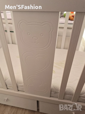 Arbor - бебешка кошара,матрак Ted Bamboo , снимка 8 - Кошарки - 51843181